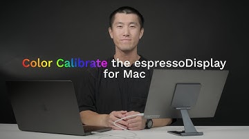 How To: Color calibrate your espressoDisplay on Mac