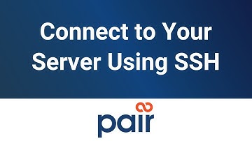 Connect to Your Server Using SSH