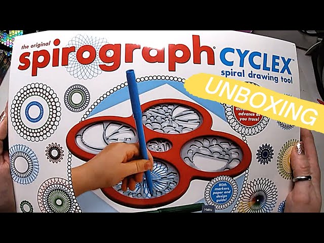 Video Review: Unboxing the Spirograph Die-cast Collector's Set -  SpiroGraphicArt