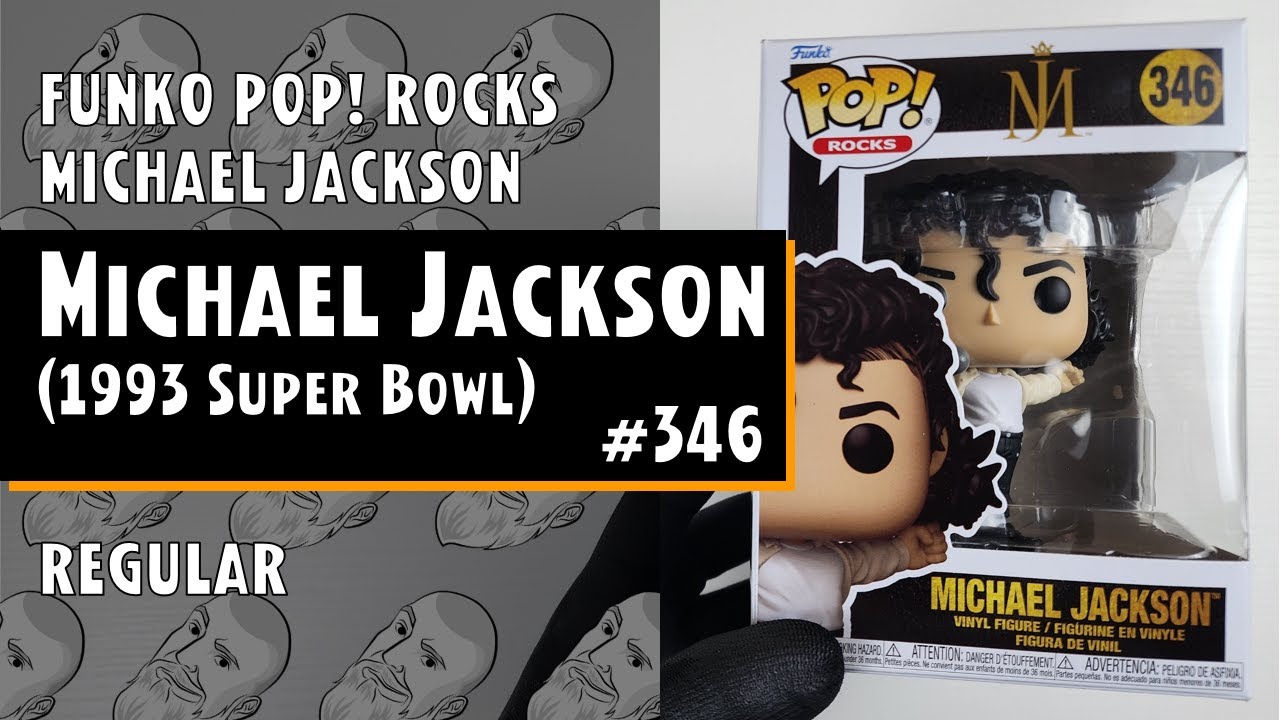 Funko Pop Michael Jackson (1993 Super Bowl) - 346 // Just One Pop