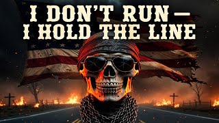I DON’T RUN ☠️ | HOLD THE LINE | Dark Outlaw Redneck Rap
