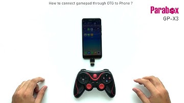 GP-X3 - How to connect Android Phone through USB receiver # Gamepad # Malaysia # X3