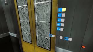 Dover Impulse Traction Service Elevator @ Atticus Mall OTIS67 REMIX