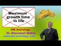 Maximum Growth time in Life by Dr Dharmesh Mehta