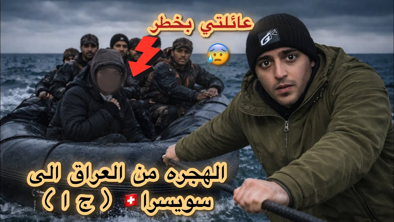 الهجره من العراق إلى سويسرا 😢 طريق الموت الجزء الأول 🇮🇶✈️🇨🇭