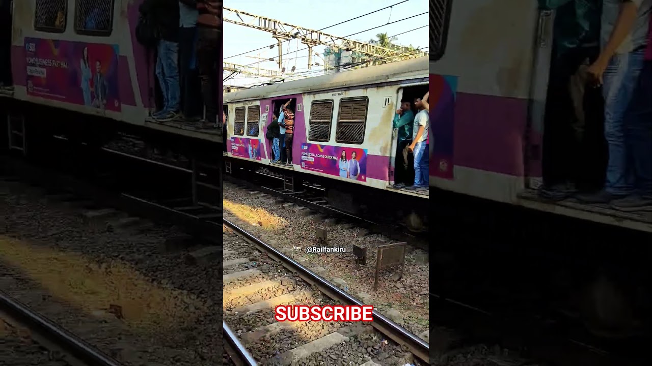 Mumbai Csmt - Karjat 12th Coach Fast Local Skipping Vidhyavihar Station