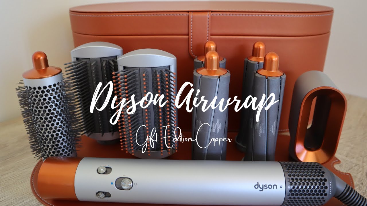 Dyson rose gold. Dyson Airwrap Limited Edition. Dyson Airwrap Gift Edition. Dyson стайлер. Стайлер Дайсон Airwrap медный.