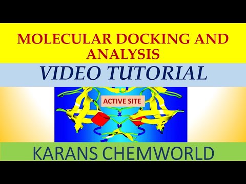 MOLECULAR DOCKING & ANALYSE VIDEO TUTORIAL B-Cyclodextrin mit Drogen und HIV-Protease - ITS DRUG