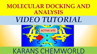 (ENGLISH) MOLECULAR DOCKING ANALYSIS VIDEO TUTORIAL CYCLODEXTRIN WITH DRUG & HIV PROTEASE - ITS DRUG