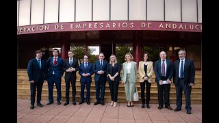 CEA recibe a la consejera de Fomento, Articulación del Territorio y Vivienda, Marifrán Carazo