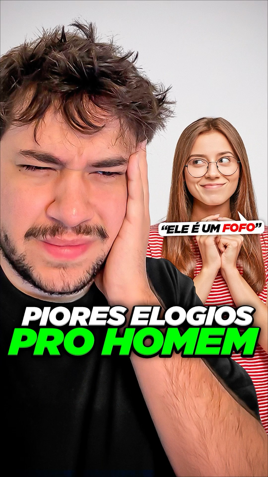 piores elogios pro homem #livedobrino #humor #MundinhoBrino