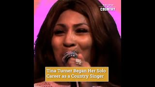 Tina Turner Began Her Solo Career as a Country Singer