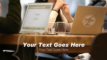 Video Creation Services | Live Action Video Intro Logo Animation | Agency-Video.com | Style NO 28