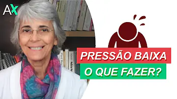 Qual é a pressão baixa?