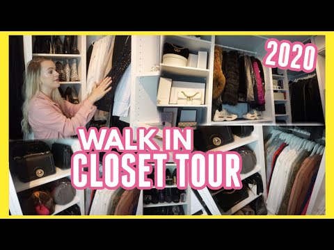 Closet Tour + How to Organize a Small Closet with GetClairefied (video)