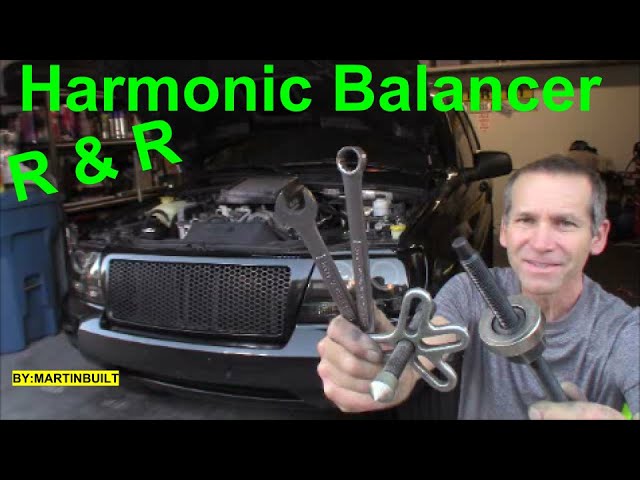 Remove & Replace Harmonic Balancer  &  Chrysler Jeep Dodge &  Mitsubishi - YouTube