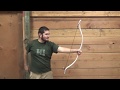 40 Pound PVC Bow Freehand Tapered - No Flattening Jig Needed