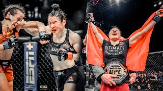 6 Minutes Of Zhang Weili Destroying Opponents In Womens Mma
