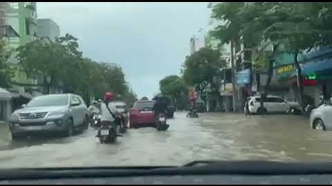 Tp cần thơ nước ngập lụt quá cả nhà ơi 💦💦