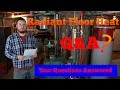 DIY Radiant Floor Heat Q&amp;A - Your Questions Answered