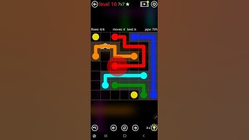 How To Solve Flow Free Bridges Challenge Pack Level 16 7x7 Board Walk Through Solution Walkthrough