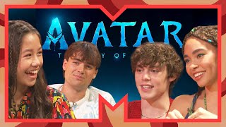 The Cast of Avatar: The Way of Water Play MTV Yearbook | MTV Movies