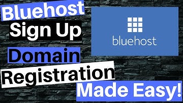 Bluehost Web Hosting Sign up & Domain Registration Made Easy