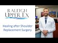 Healing after shoulder replacement  johnny t nelson md  raleigh upper ex