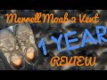 Merrell moab 2 vent 1 year review