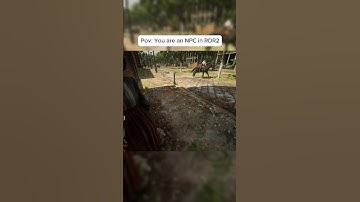 Pov: You are an NPC in RDR2 #rdr2 #reddeadredemption2 #npc #pov #gaming #shorts
