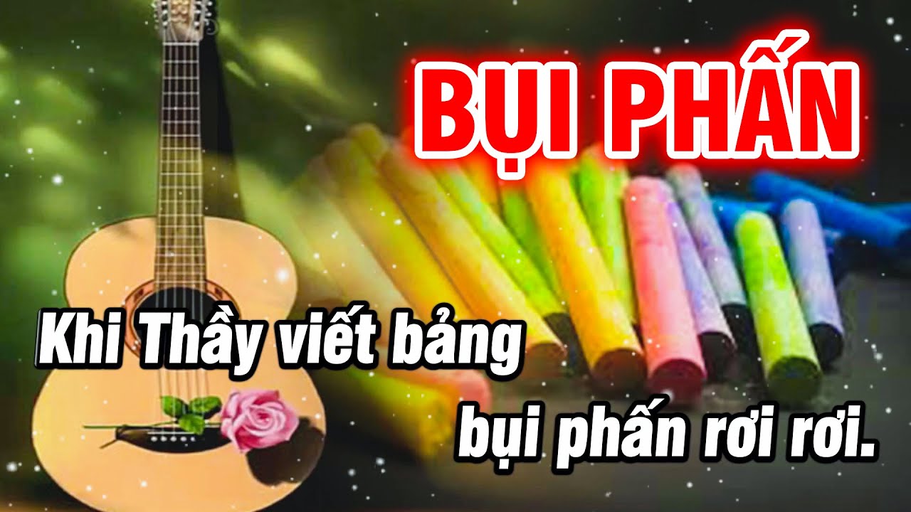 Bụi Phấn Karaoke Nhạc Thiếu Nhi Beat Hay Karaoke Thiếu... - youtube