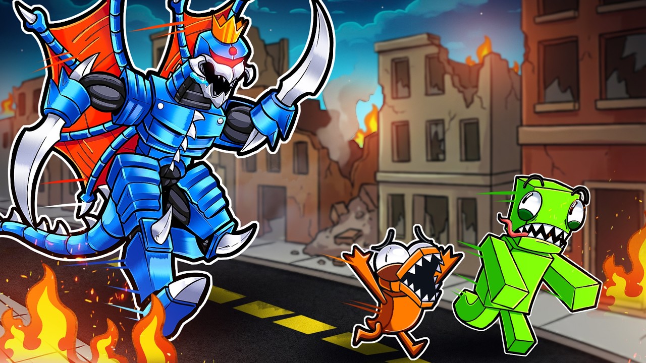 RAINBOW MECHA CHICKEN TITAN MORPH! (EPIC ABILITIES)