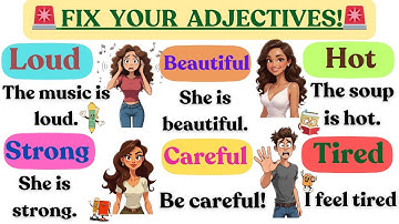 "🚀 “99% of People Use Adjectives WRONG! ❌ Are YOU One of Them?”