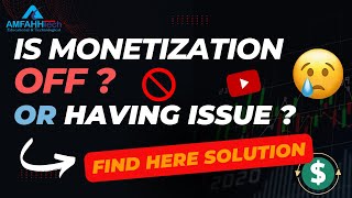 YouTube Monetization Off in Pakistan? | YouTube Monetization issues in Pakistan #amfahhtech