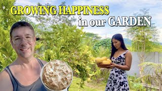 Using what our garden GIVES us to MAKE something SO SPECIAL! 🇵🇭 Philippines Simple Countryside VLOG screenshot 5