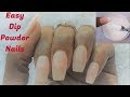 How to do Dip Powder Nails with Regular Acrylic & Gel Polish