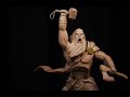 Sculpting Thor (The old king)