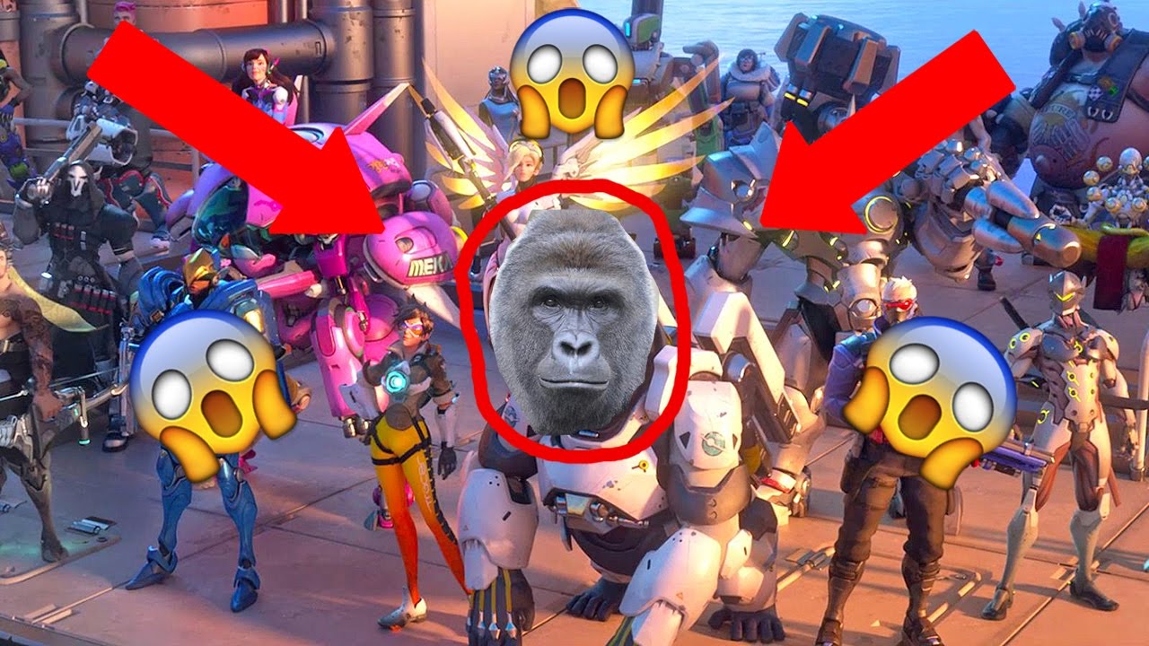 Overwatch Weekend Surprise Appearance By Harambe Gone Wrong Gone Sexual Youtube