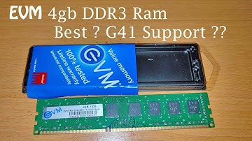 EVM DDR3 4 GB 1333MHZ RAM (EVMT4G1333U86D/EVMT4G1333U86S) review | Best DDR3 Ram?