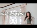 Slow Living Weekend | How To DIY Pleated Curtains