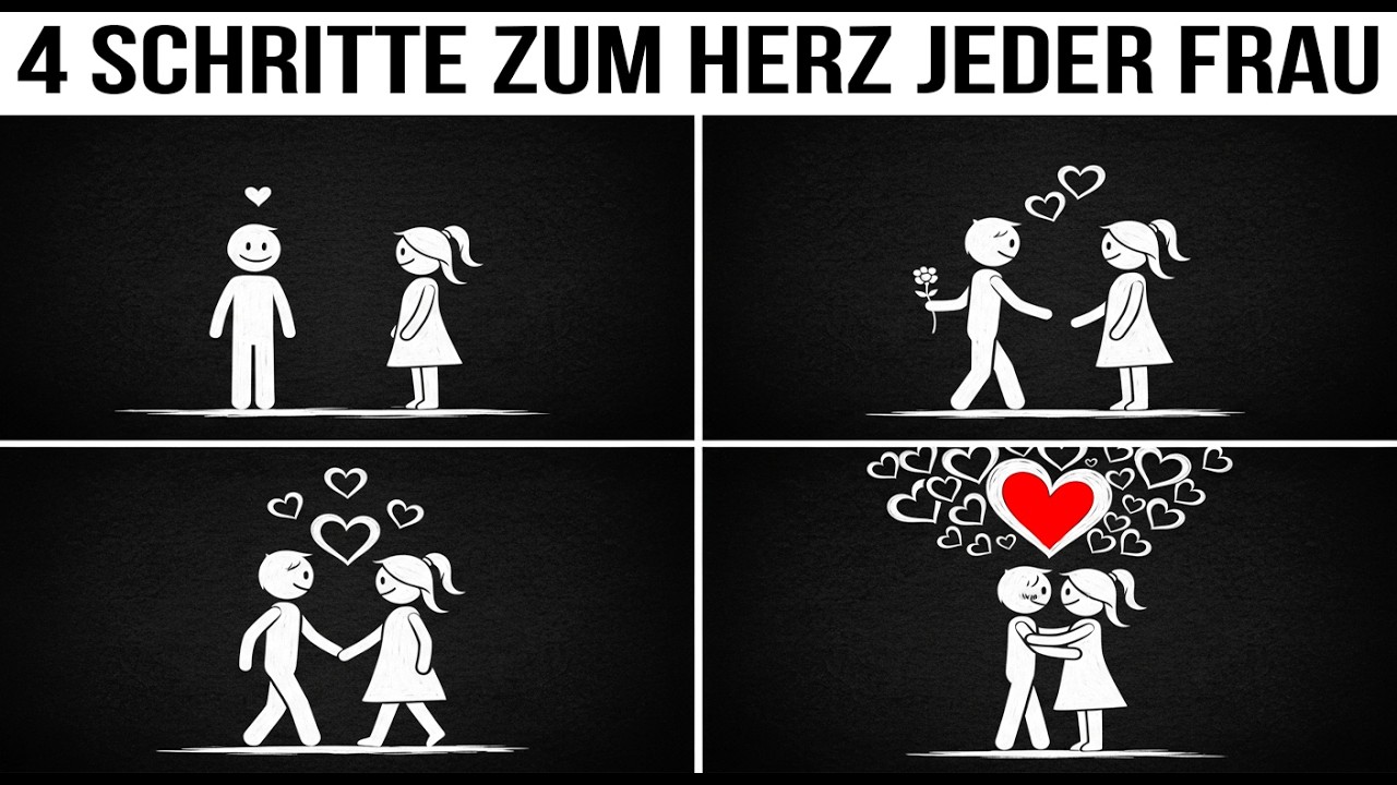 🔍 4 SCHRITTE, UM JEDE FRAU IN DICH VERLIEBT ZU MACHEN 💘