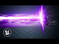 Energy Beam Game VFX // UE 5.4 Niagara