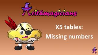 x5 Tables - missing numbers