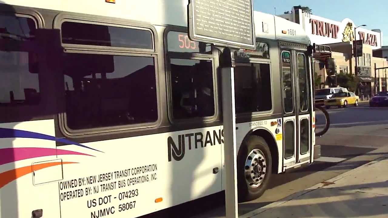 NJT Bus 1 EXCLUSIVE 2012 NABI 31 LFW Route 505 Bus 1601 On Atlantic njt-bus-1-exclusive-2012-nabi-31-lfw-route-505-bus-1601-on-atlantic