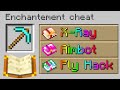 Minecraft mais les enchantements sont des cheats 