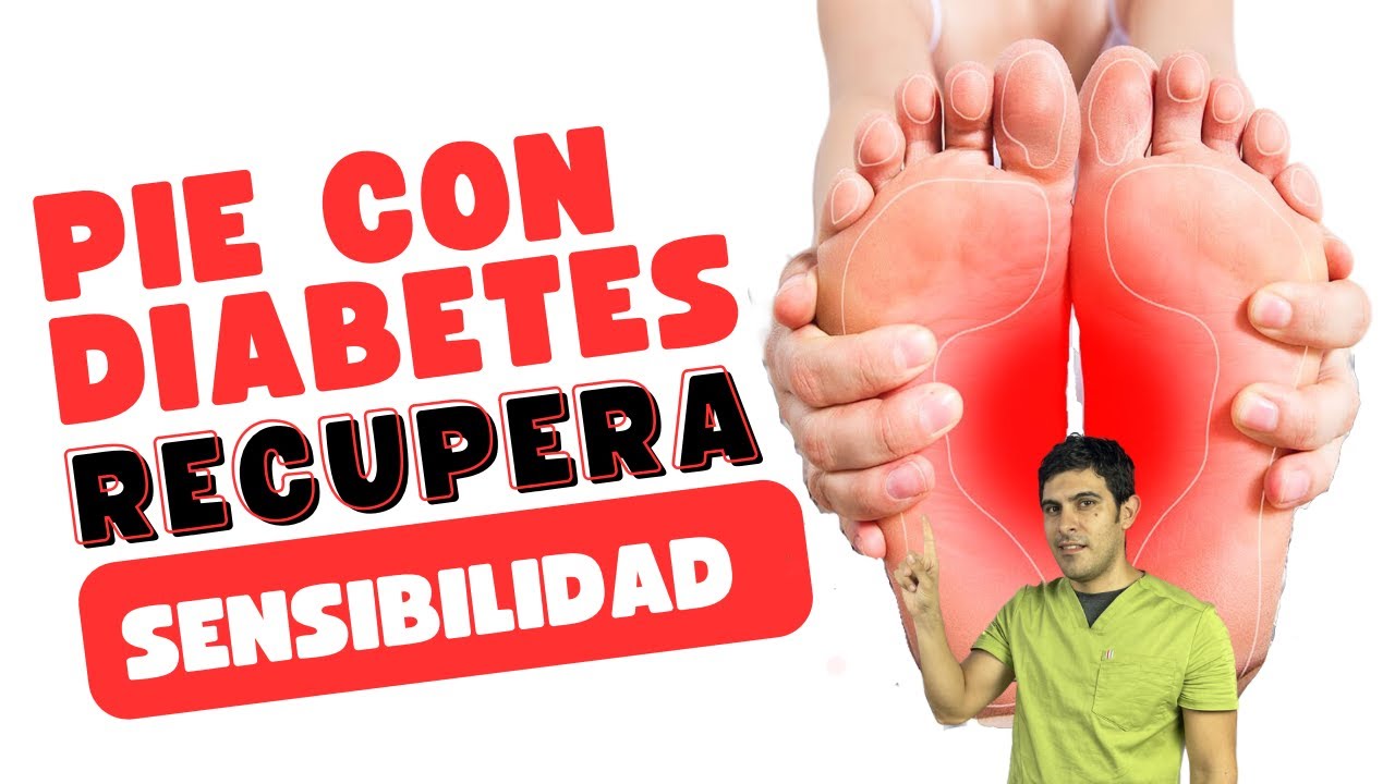 DIABETES: EJERCICIOS para NEUROPATÍA en los pies