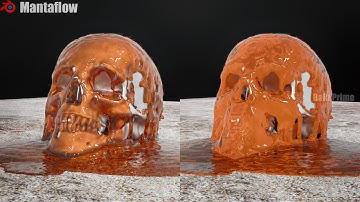 Fluid Simulation in Blender 2.83.5 | Cycles render | Eevee render