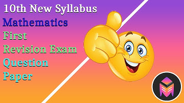 10th New Syllabus Maths Revision Exam Question Paper EM/TM 2020/3dsegments!!!