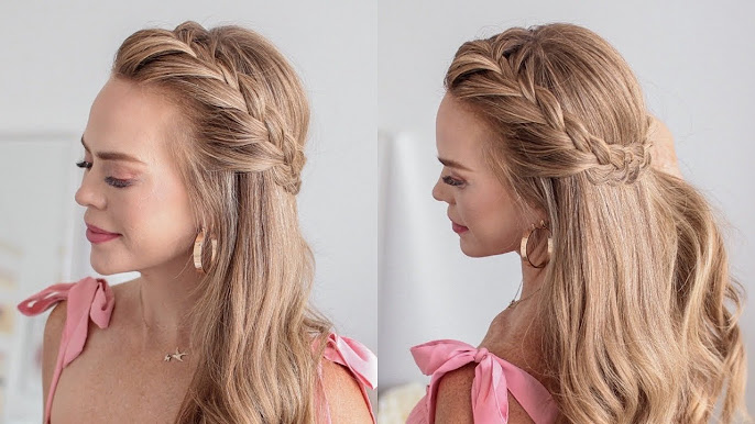 Hairstyle How To: Looped Side Braids  Hairstyle, Braided hairstyles,  Braided hairdo