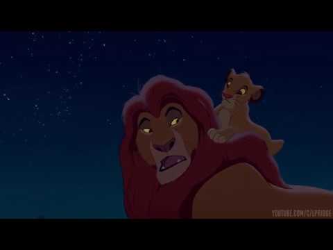 Великие короли прошлого глядят на нас с этих звёзд   Король Лев 1994